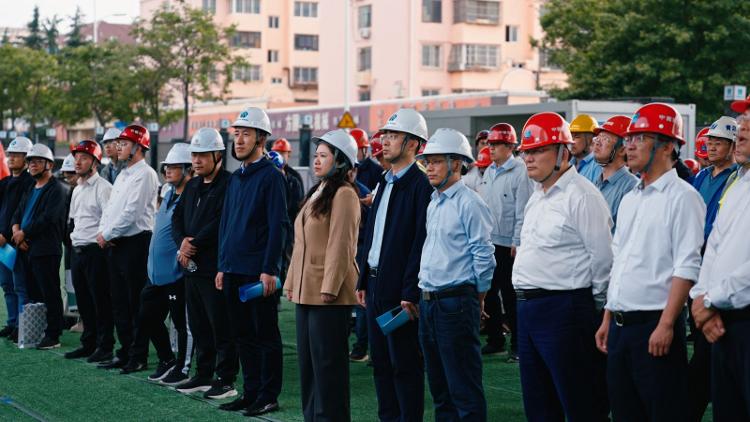 青岛开展2024年市政道路工程质量现场观摩活动(图3)