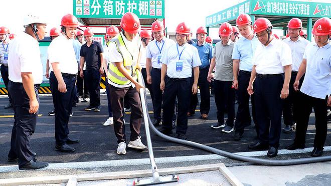 全省建筑施工扬尘防治经验技术交流活动在德州举行(图4)