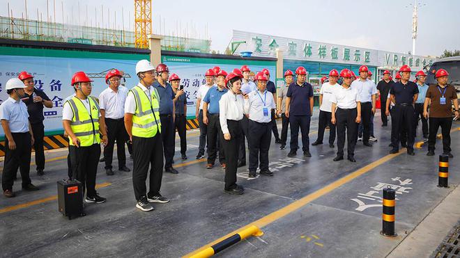 全省建筑施工扬尘防治经验技术交流活动在德州举行(图5)