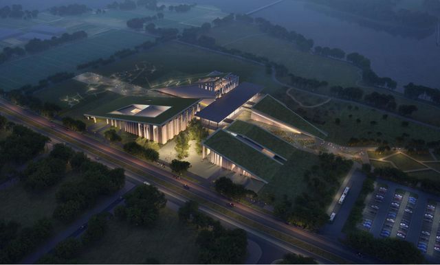 宝鸡市凤翔区大秦雍城博物馆建筑群EPC工程顺利进入施工阶段(图2)