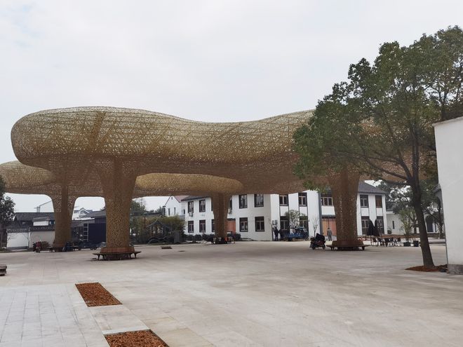 简单分享竹结构建筑的施工流程【设计+建造】境道竹构(图4)