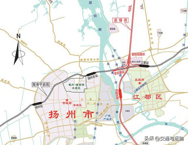连镇铁路扬州南站站型方案选择研究