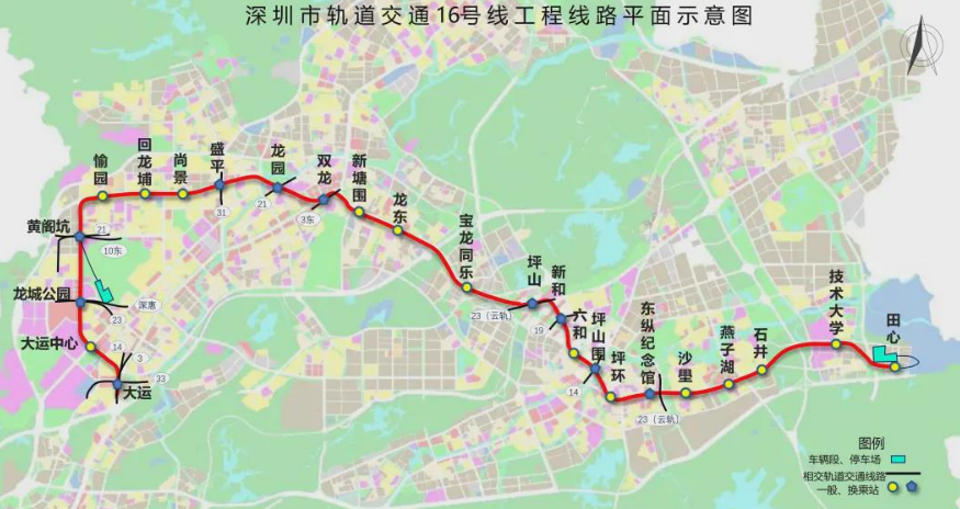 总投25亿龙岗一重大市政道路工程施工招标！大运枢纽也有新进展(图4)