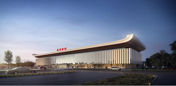 施工“进度条”刷新！成达万高铁新建站房开工(图5)