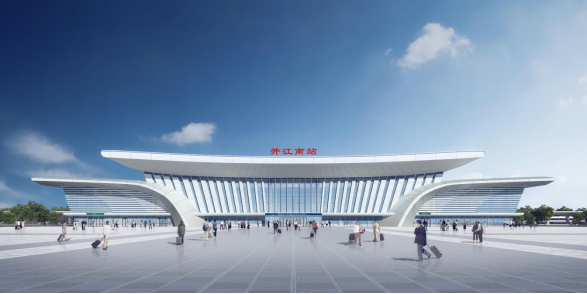 施工“进度条”刷新！成达万高铁新建站房开工(图8)