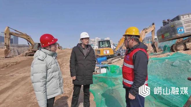 崂山区：市政项目有序复工赶进度保民生(图3)