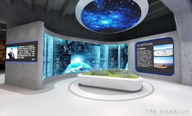公司展厅设计装修收费标准-深圳信可威(图2)