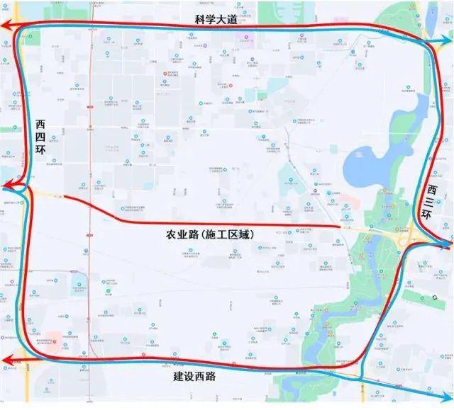 请提前绕行！郑州农业路西延工程开始围挡施工(图2)