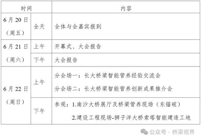 【会议通知】长大桥梁智能管养学术研讨会