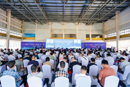 全省房屋市政工程安全生产现场观摩会暨2025年“安全生产月”活动启动仪式在绍召开