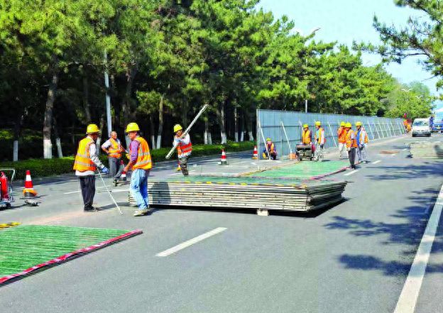 2025年市区道路大修工程昨日起正式施工