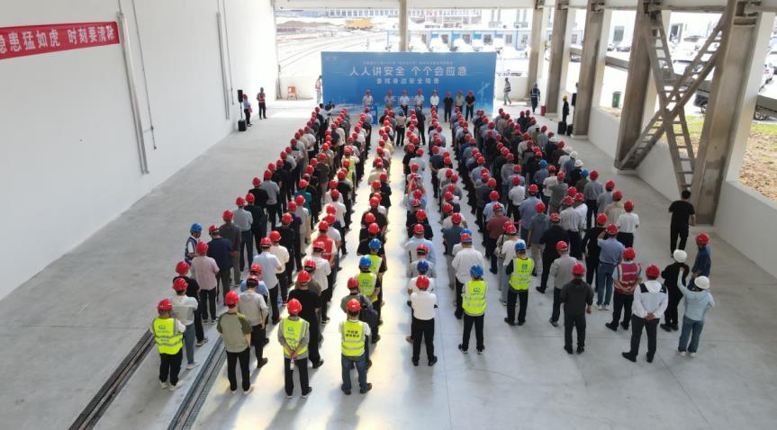 合肥市管建设工程2025年“安全生产月”启动仪式暨现场观摩会顺利举行(图2)