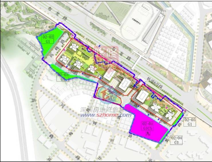 鸿荣源龙华又有两新盘预计超3000套住宅都是地铁口(图2)