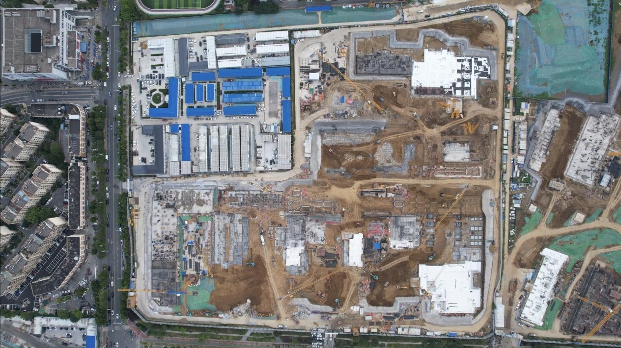 中国化学三化建承建的合肥实验高中项目正式开工(图1)