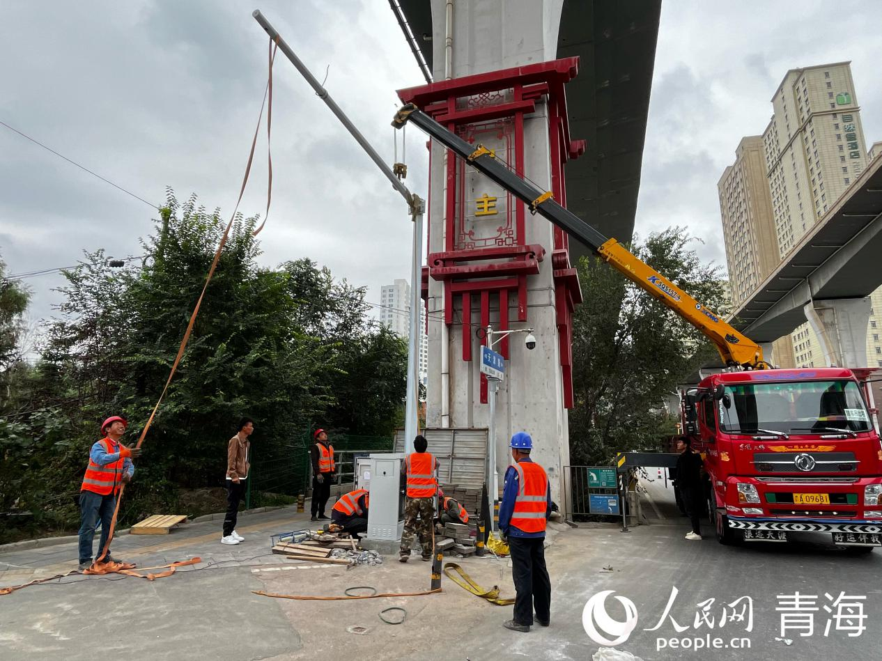西寧市城北區北川河西路與濟湟路順利打通(图2)