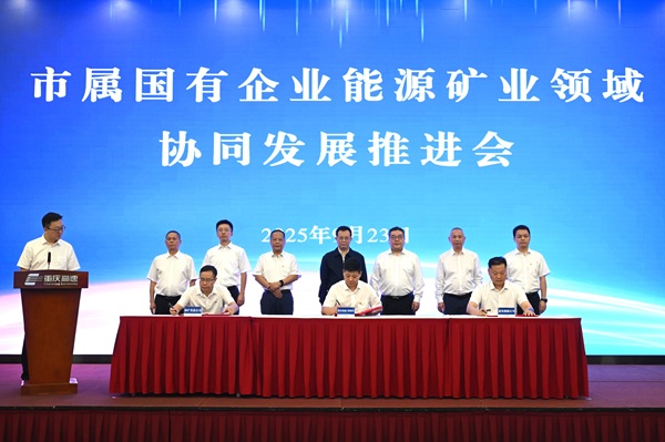 重庆推动市属国企能源矿业领域协同发展(图1)