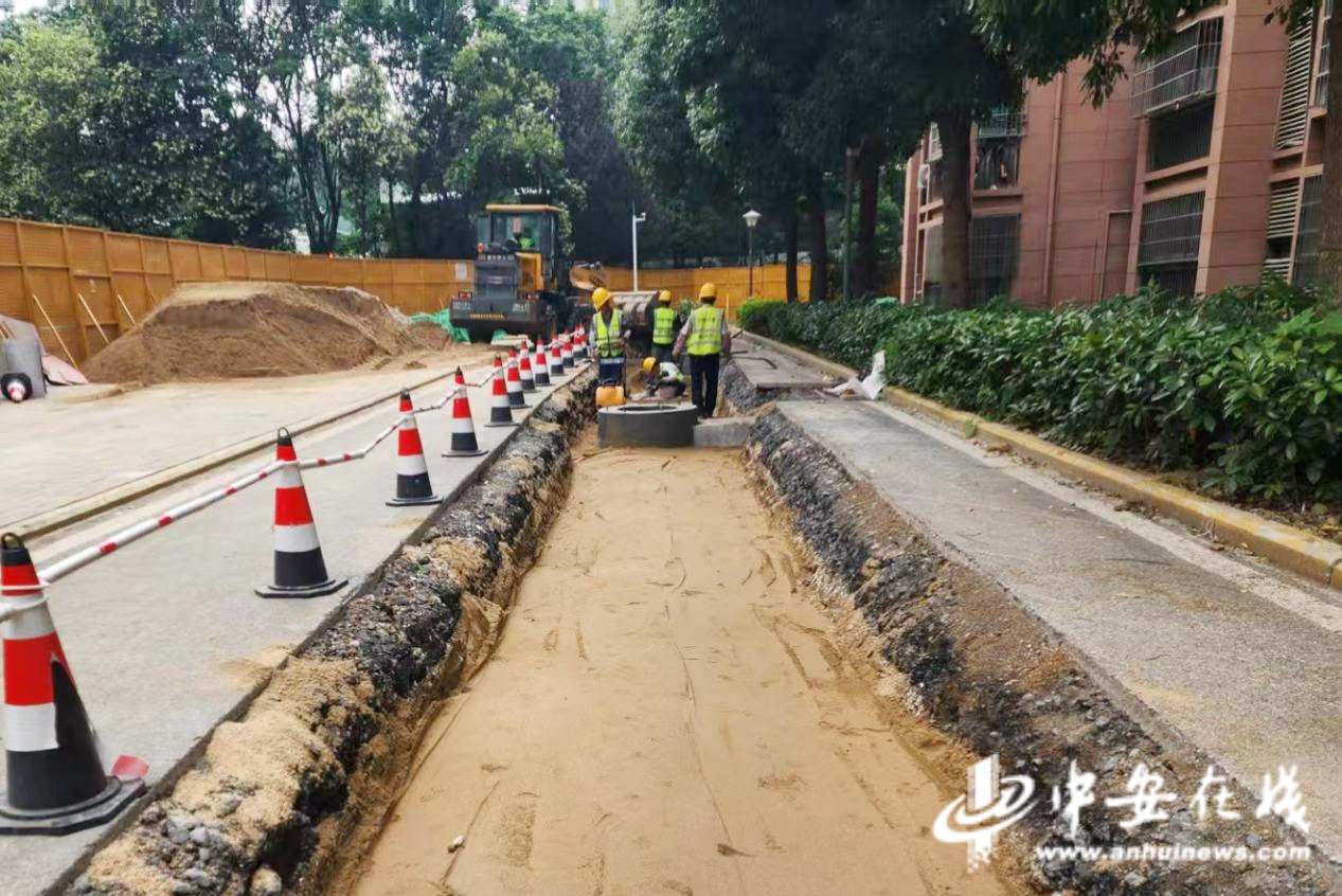 合肥水务集团供水工程公司携手中铁四局推进关镇河流域排水防涝项目攻坚(图2)