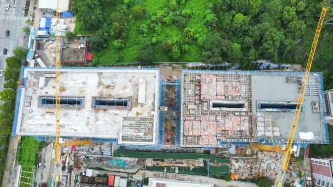 中建海峡厦门公司：重点项目不停工全力跑出“加速度”(图7)