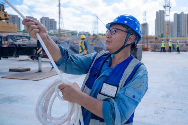 中建海峡厦门公司：重点项目不停工全力跑出“加速度”(图3)
