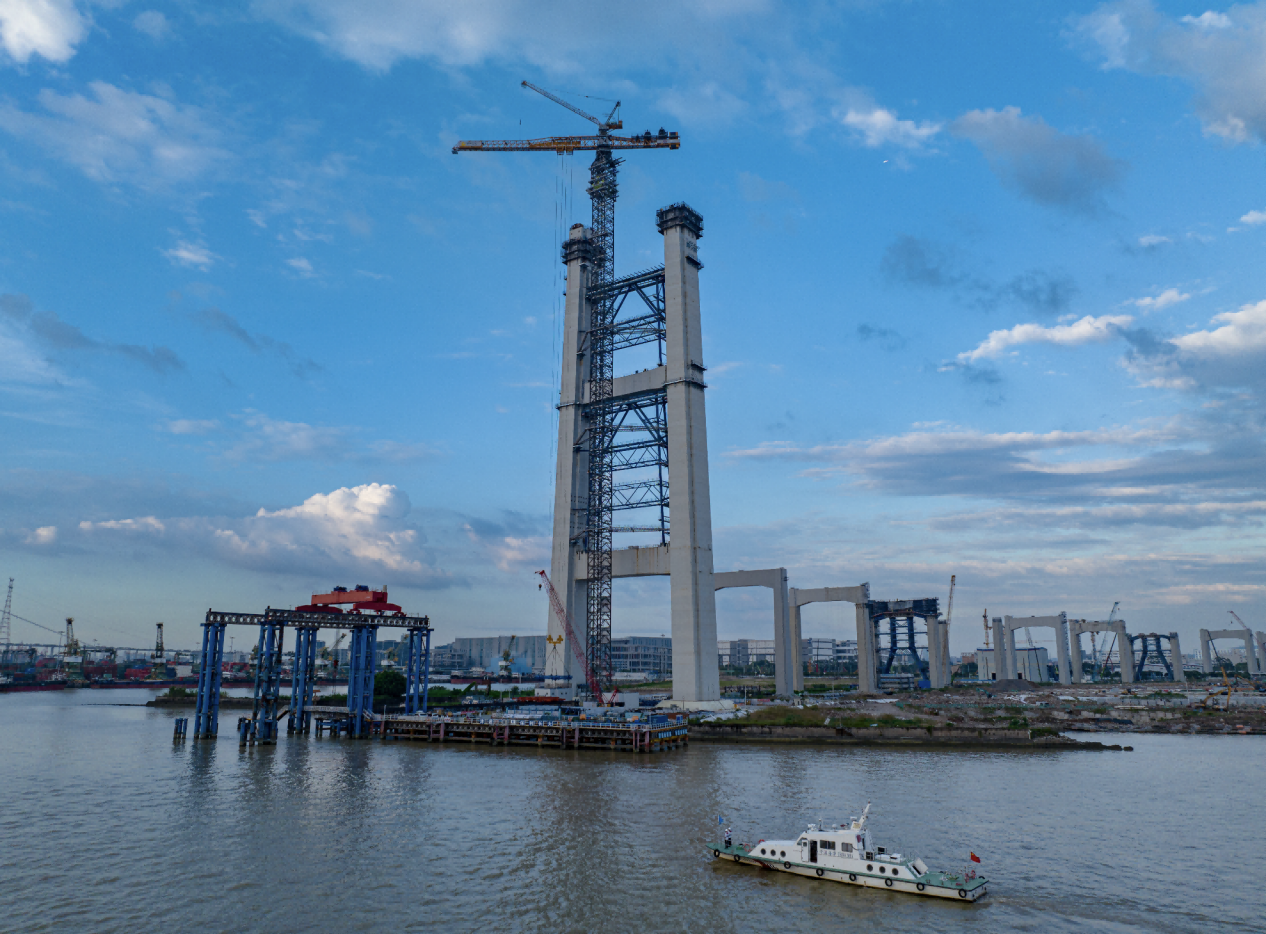 向祖国报告丨狮子洋通道建设正酣又一超级工程初显“真身”(图3)