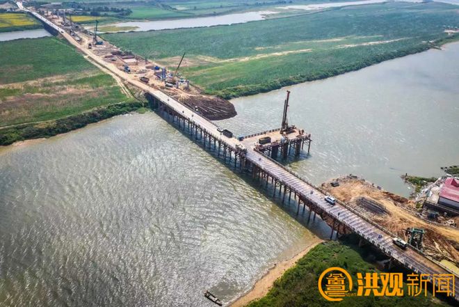 假期施工忙！南昌重大重点项目加快建设(图2)