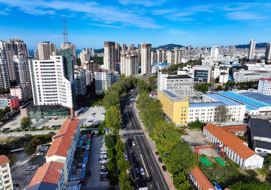 威海高新区7条市政道路罩面完成更新