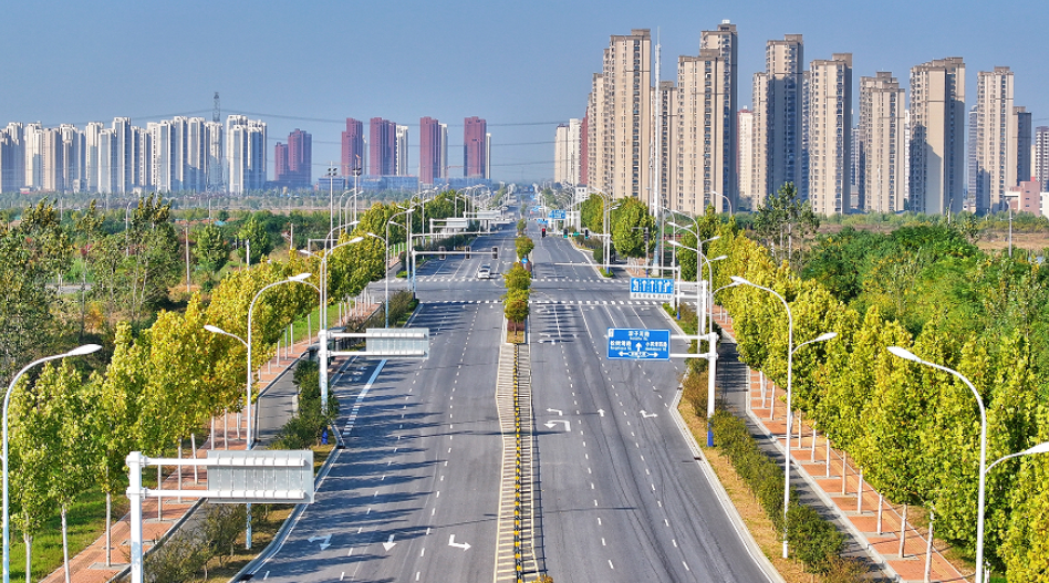 合肥运河新城已累计完工市政道路59条(图2)
