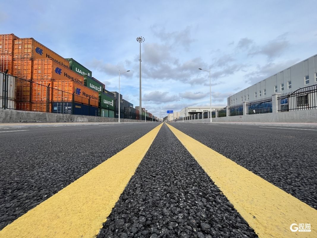 青岛自贸片区再添交通“动脉”同江南一路道路管网工程全面建成(图3)