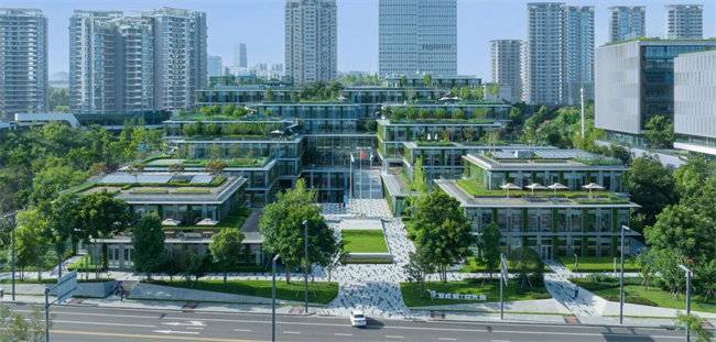 “十四五”期间四川建筑领域绿色低碳转型成效显著(图1)