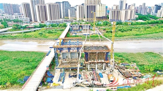 主桥“0号块”完成浇筑霞林木兰溪大桥进入挂篮施工新阶段