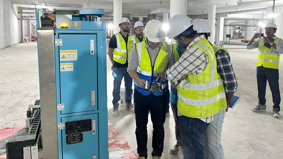 蔚建科技与中东巨头ACC达成建筑机器人施工合作迪拜项目样板完成验收(图6)