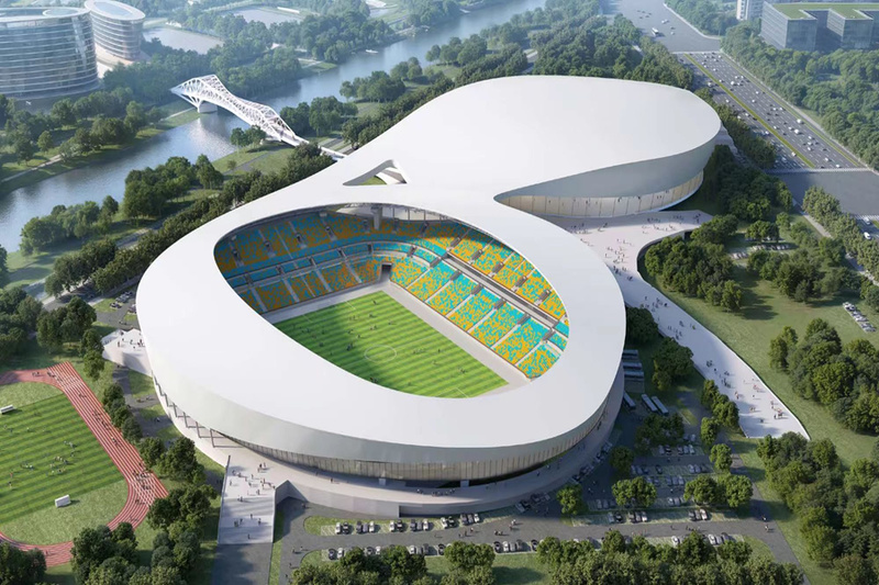 南京首个专业足球场预计2027年投用可容纳45万人观赛