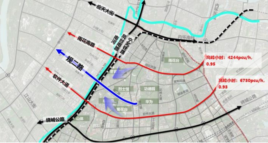 文件曝光咽喉要道新建匝道！南京“富人区”即将告别拥堵(图13)